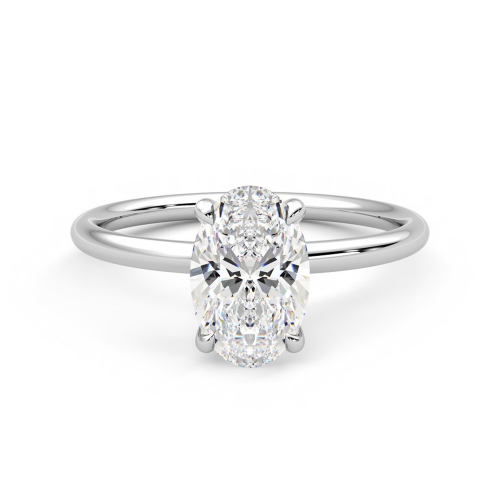  0.80 Carat F si1 GİA Sertifikalı Oval Pırlanta yt2111