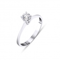 Lois Diamond HRD F Renk 0.30 Karat Pırlanta Tektaş Yüzük YZ1825