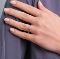 Lois Diamond 0.30 Karat HRD Pırlanta Tektaş Yüzük YZ1030