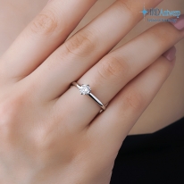 Lois Diamond 0.45 Karat E Rengi Pırlanta Tektaş Yüzük-HRD sertifikalı YZ1046