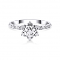 Lois Diamond 0.30ct+0.25ct Toplam 0.55 Karat Pırlanta Tektaş Yüzük GİA Sertifikalı YZ1020