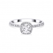 Lois Diamond 0.75 Karat D-E Renk Pırlanta Tektaş Yüzük-GİA Sertifikalı YZ1018