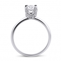 Lois Diamond 0.65 Karat D-E Rengi Pırlanta Tektaş Yüzük-GİA Sertifikalı YZ1054