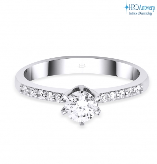 Lois Diamond 0.50 Karat E Renk Pırlanta Tektaş Yüzük-HRD Sertifikalı YZ1039