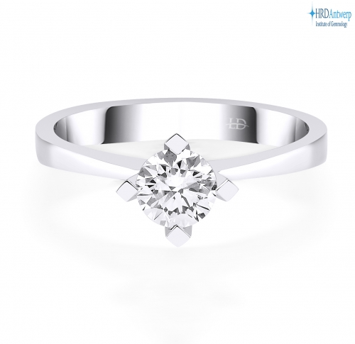 Lois Diamond 0.50 Karat D si Pırlanta Tektaş Yüzük-HRD Sertifikalı YZ1053