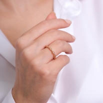 Lois Diamond Vintage Pırlanta Yarımtur Yüzük PA1050