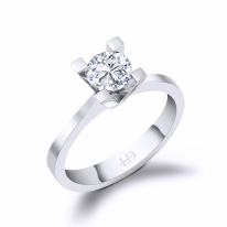  1.00 Karat D VS1 Lab Grown Pırlanta Tektaş Yüzük LAB17