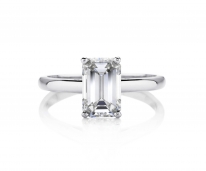  1.00 Karat D VS Lab Grown Emerald Pırlanta Tektaş Yüzük LAB22