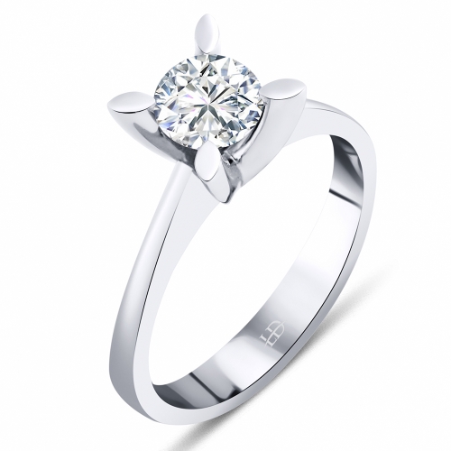  3.00 Karat E VS1 Lab Grown Pırlanta Tektaş Yüzük LAB16