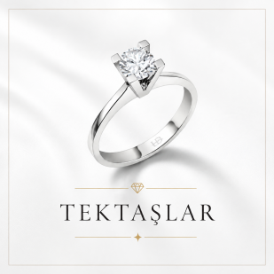 PIRLANTA TEKTAŞ YÜZÜKLER